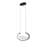 LED-Hängelampe Adele, Länge 37 cm, schwarz, Metall