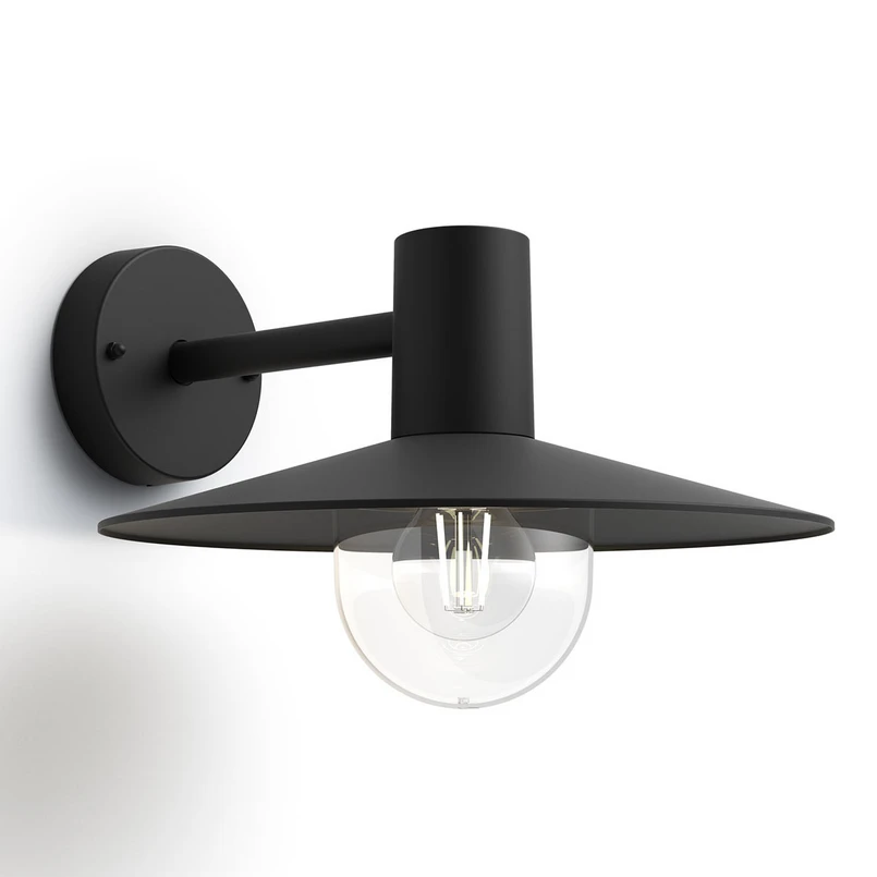 Philips - myGarden Skua udendørs væglampe sort