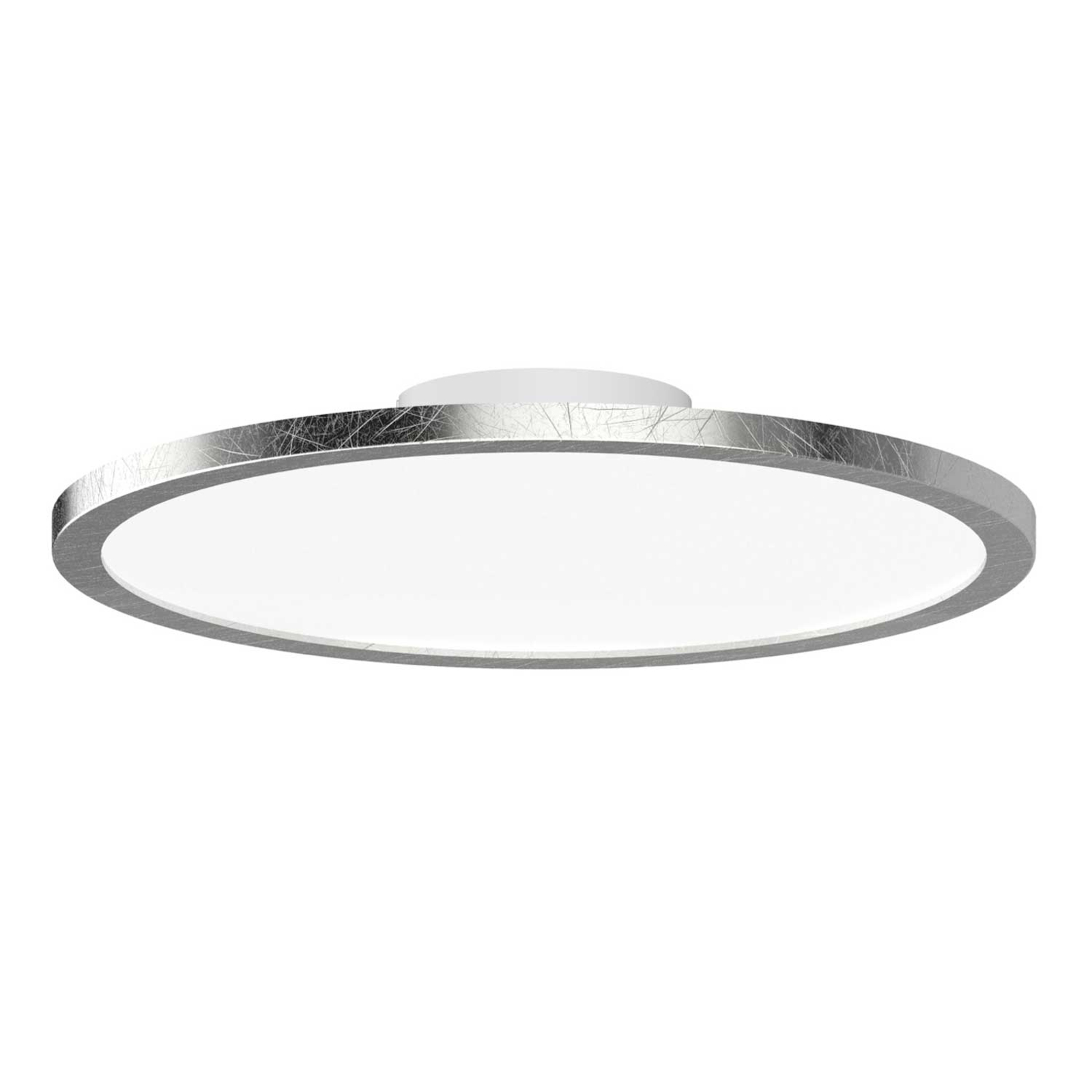 LightMe LED plafondlamp Aqua Ø30,2cm bladzilver