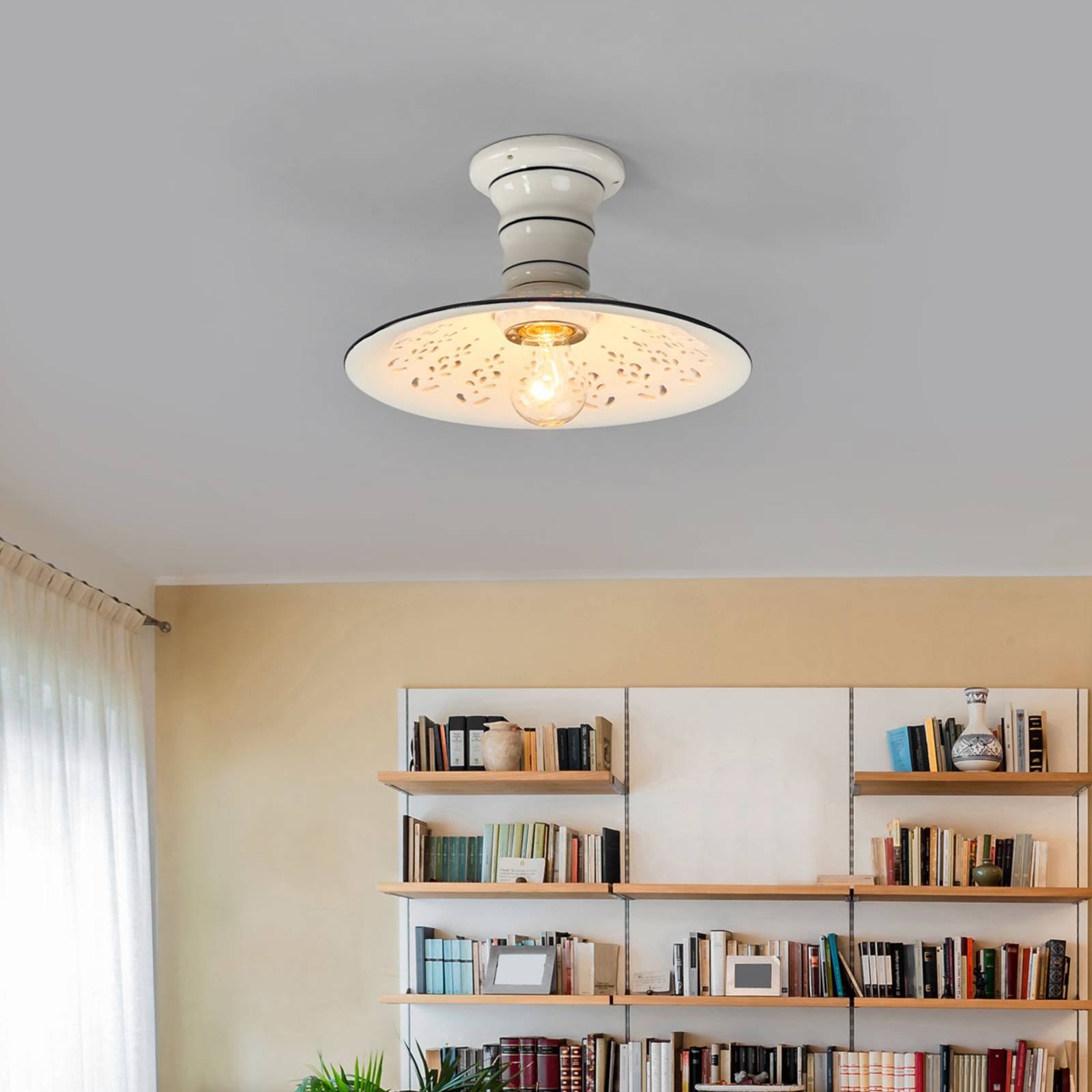 Urocza lampa sufitowa AMENO