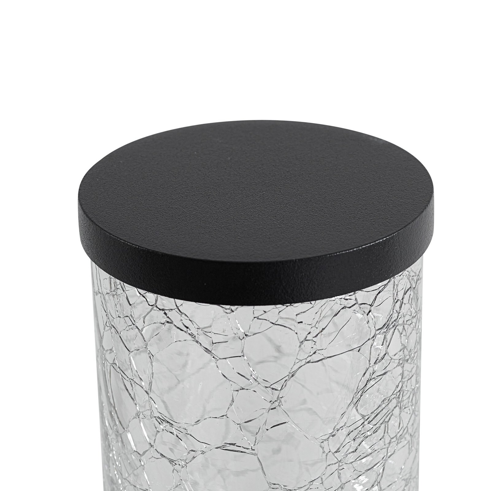 Applique da esterno Gavros, alluminio, nero, 45 cm - Lindby