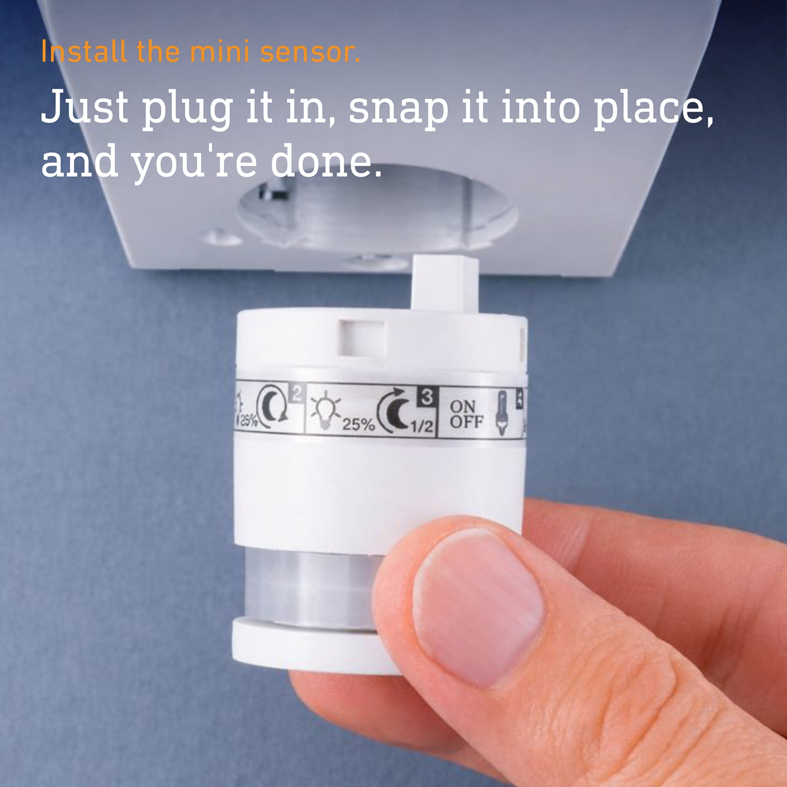 Mini-capteur de rechange STEINEL, argent