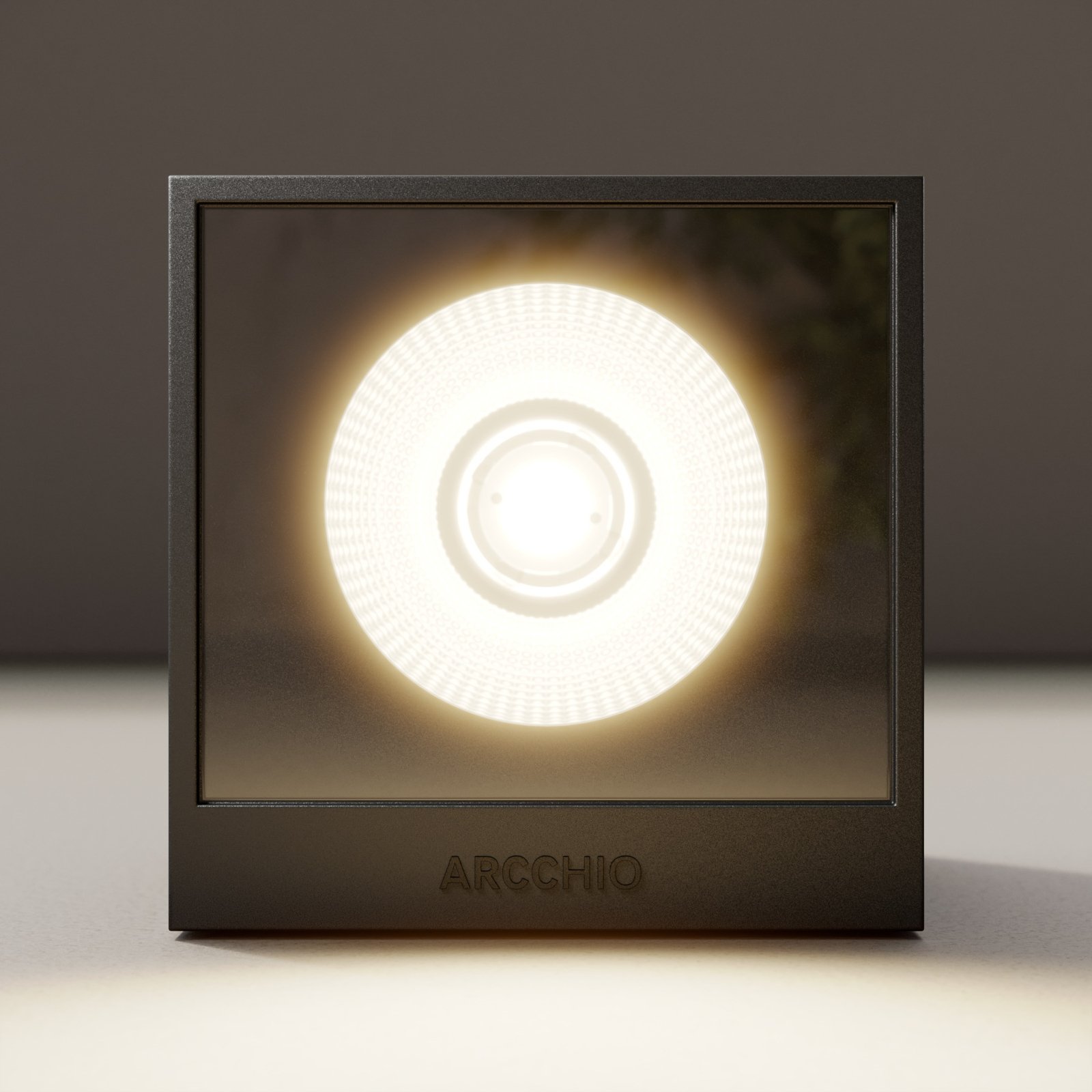 Arcchio Tassnim LED-Außenwandlampe grafit 1-fl.