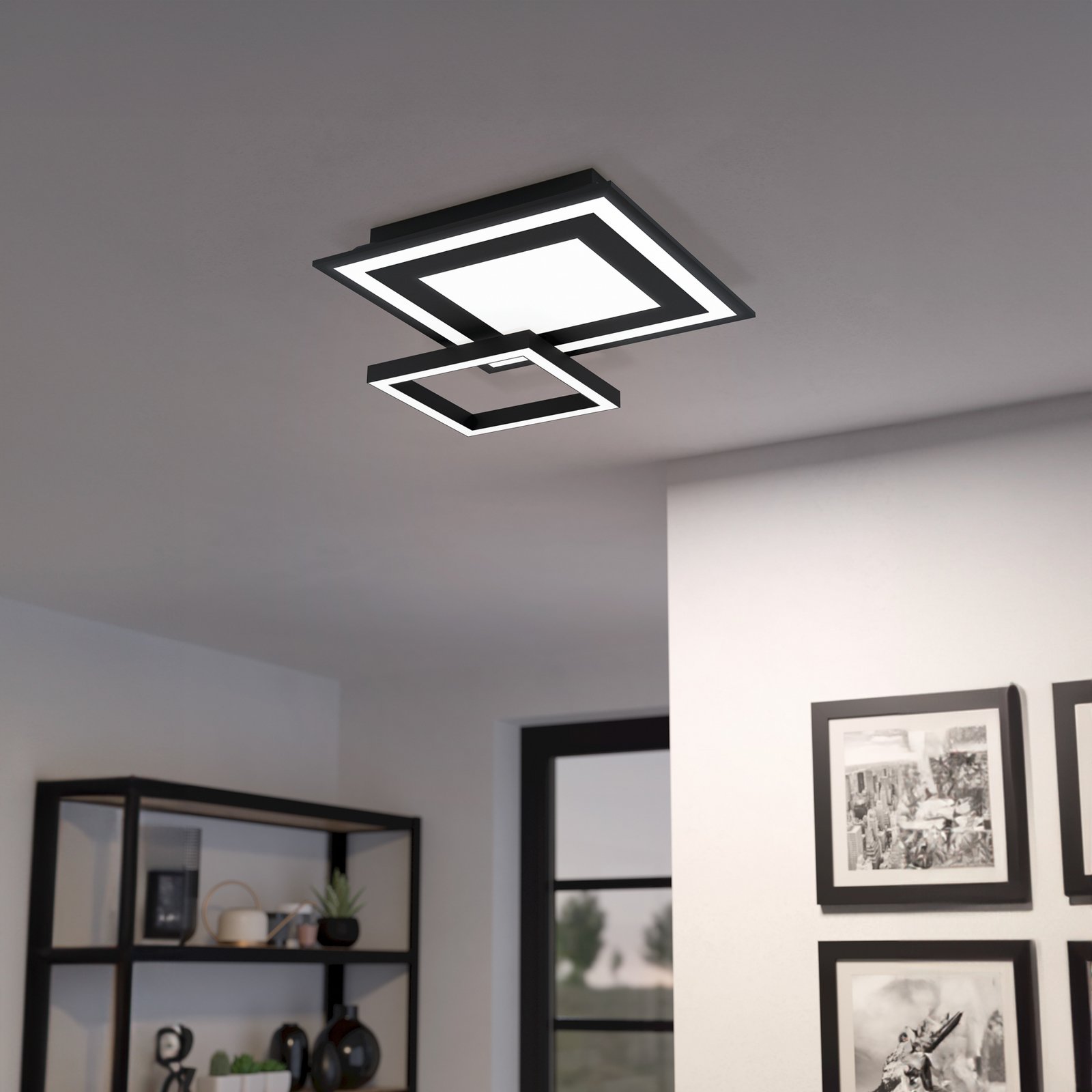 EGLO connect Savatarila-Z LED-Deckenlampe schwarz EGLO connect Savatarila-Z LED-Deckenlampe schwarz