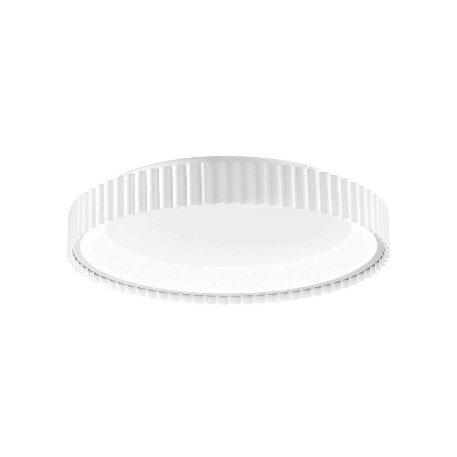 LED-Deckenlampe Niike, weiß, Ø 40 cm, Metall, CCT günstig online kaufen