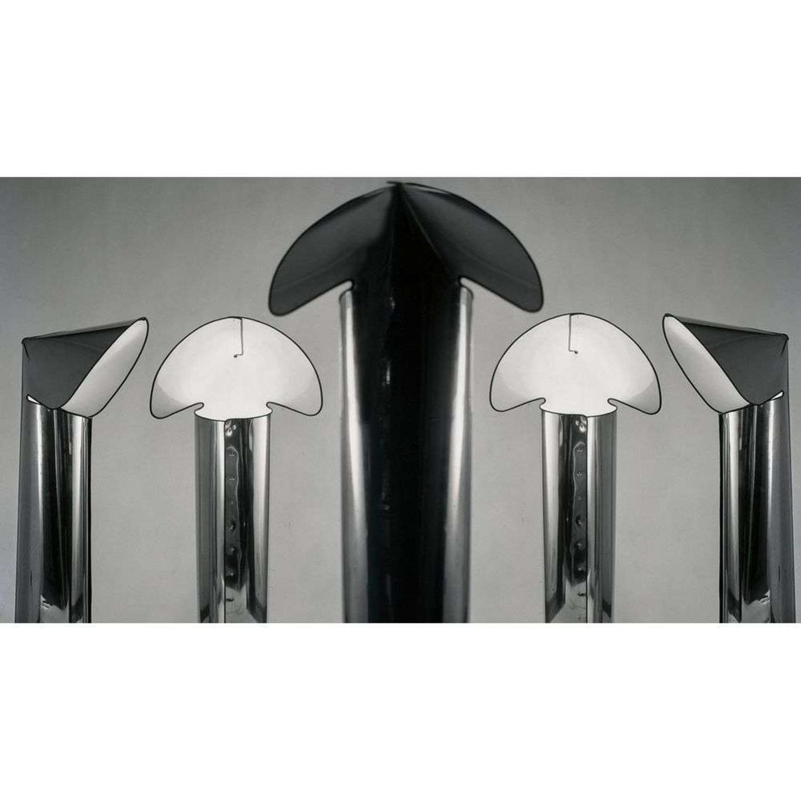 Chiara F Lampadar Stainless Steel - Flos