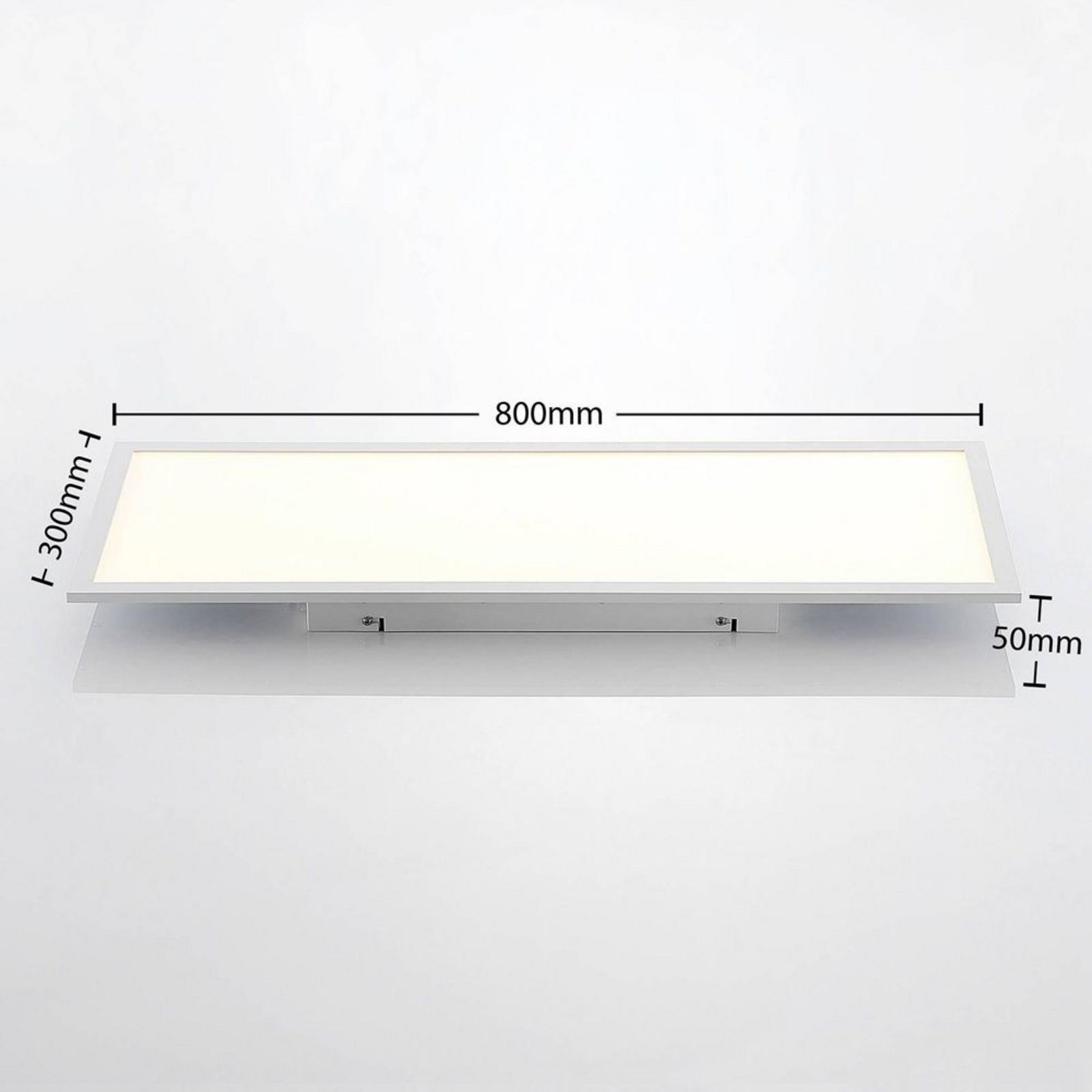 Quais LED Plafonieră 4.000K 30x80 White - Lindby