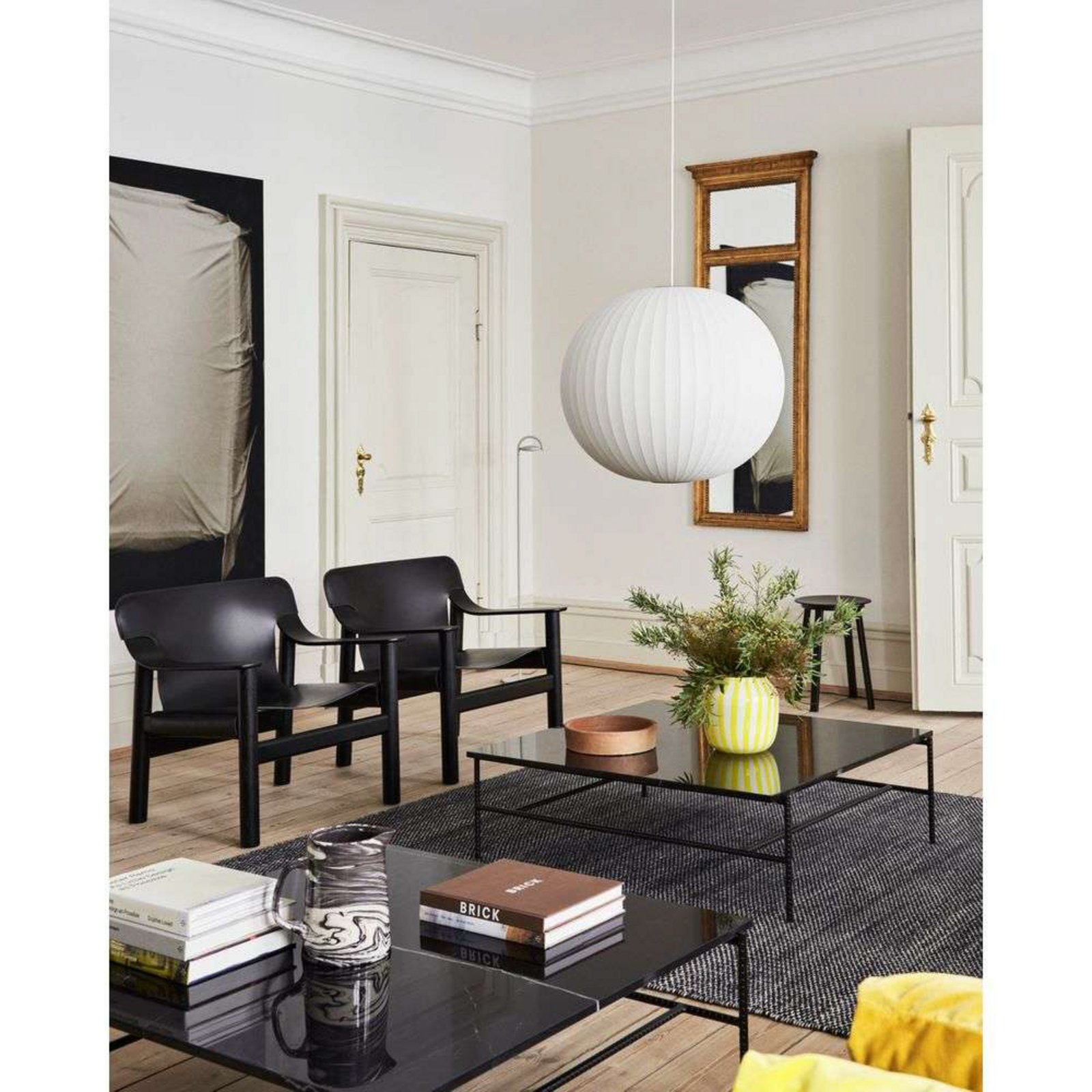 Nelson Ball Bubble Lampada a Sospensione M Off-White - Herman Miller