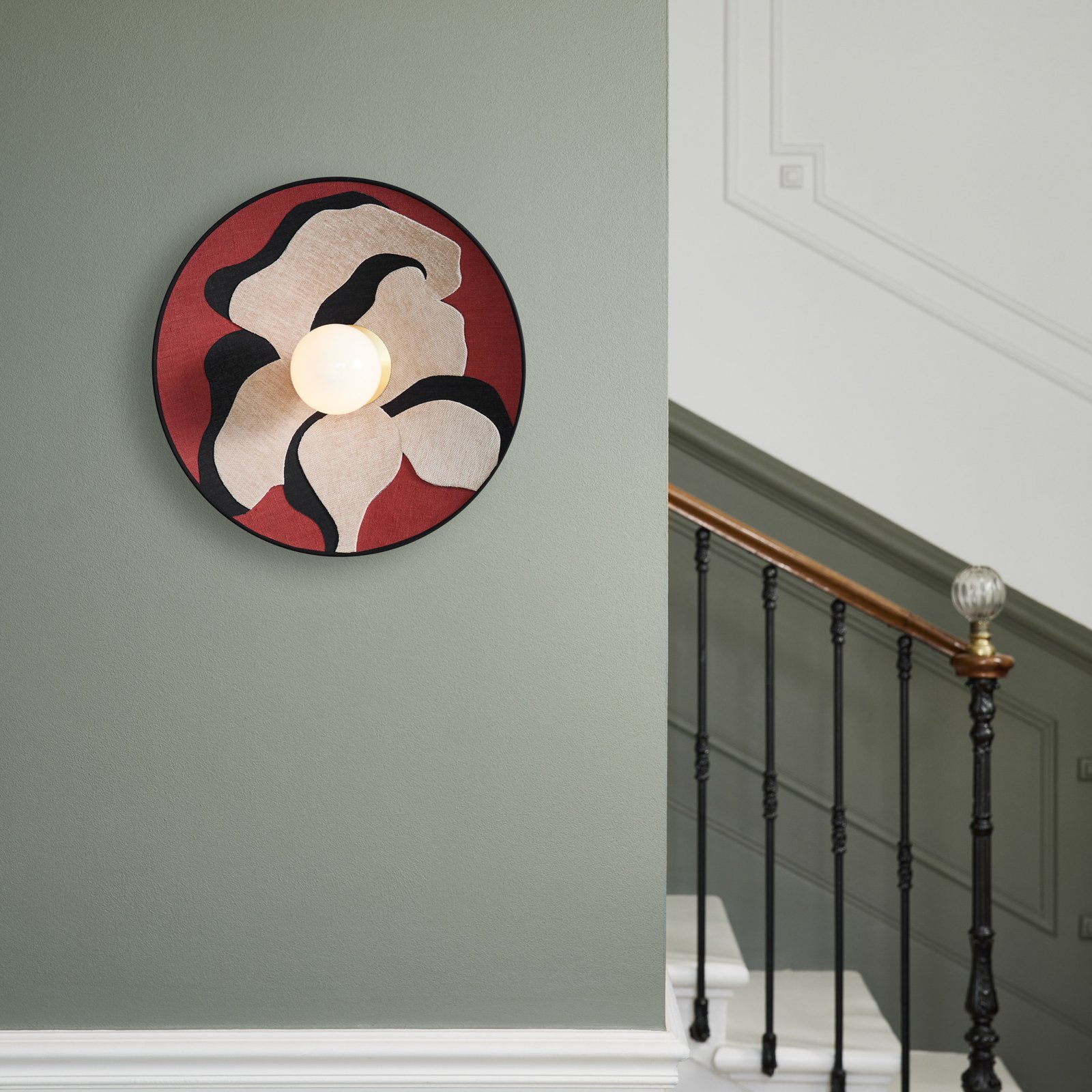 Sonia Laudet Wandlampe Ø 40 cm massala - MARKET SET Sonia Laudet Wandlampe Ø 40 cm massala - MARKET SET