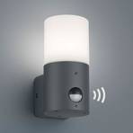 Small Hoosic outdoor wall light, motion detector