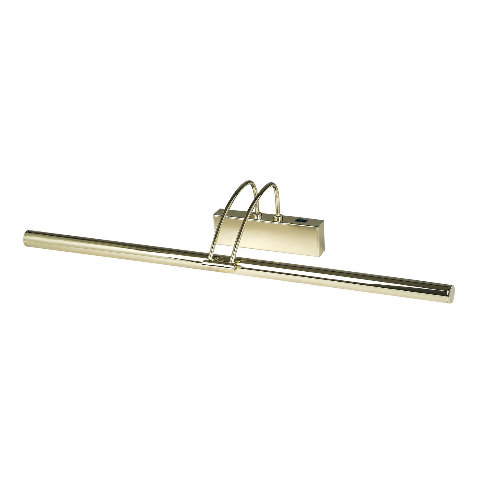 Lampada LED per quadri Piktura, ottone lucido