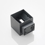 ELC LED kültéri fali lámpa Esani, antracit, fel/le, IP54