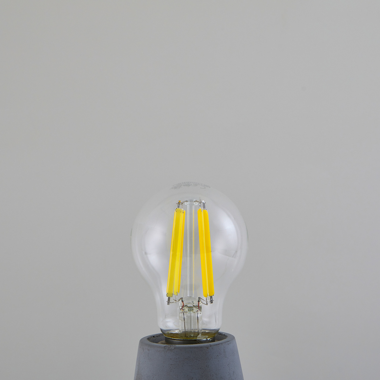 Lâmpada de incandescência LED, transparente, E27, 7,2 W, 3000K, 1521 lm