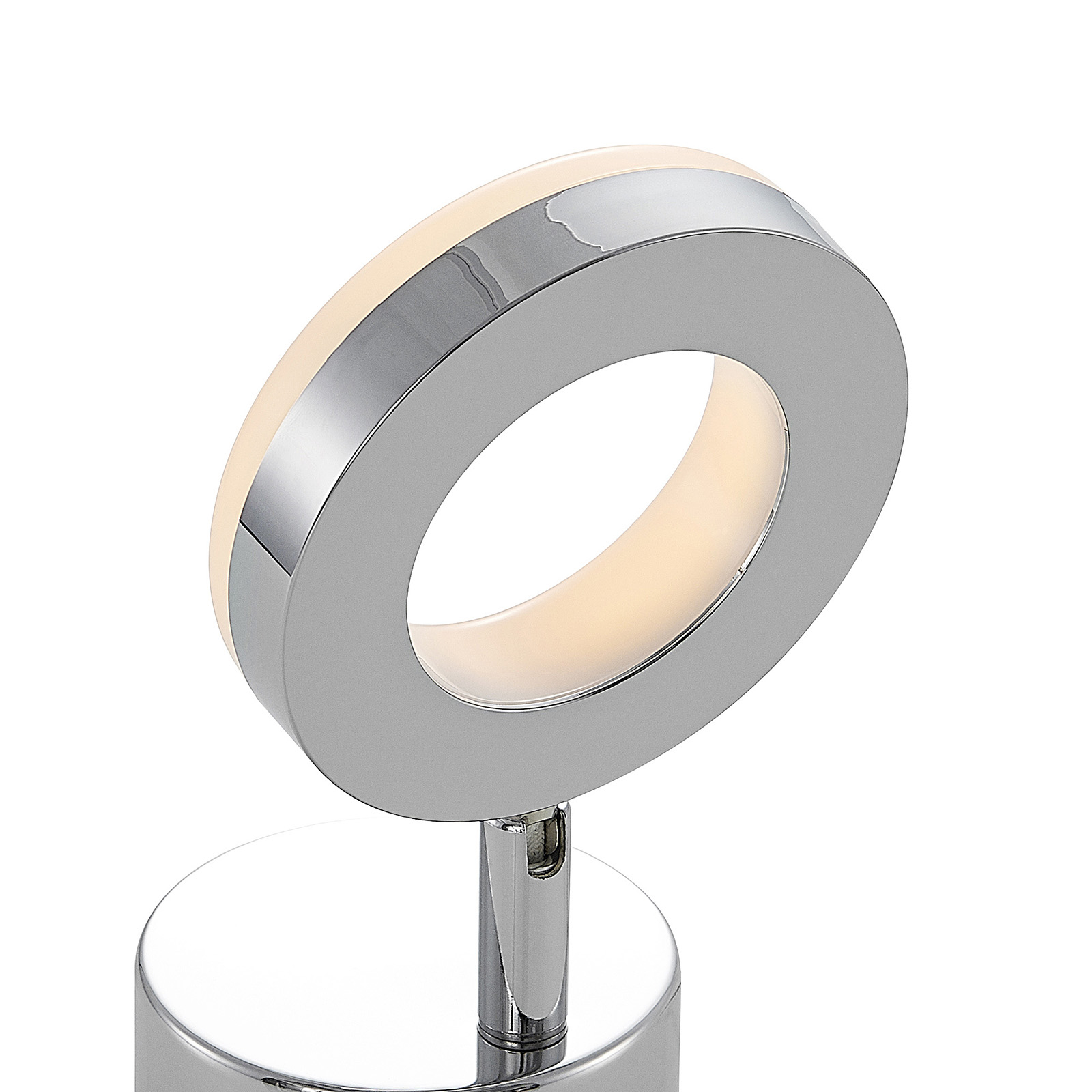 ELC Tioklia LED spot, chroom, 1-lamp