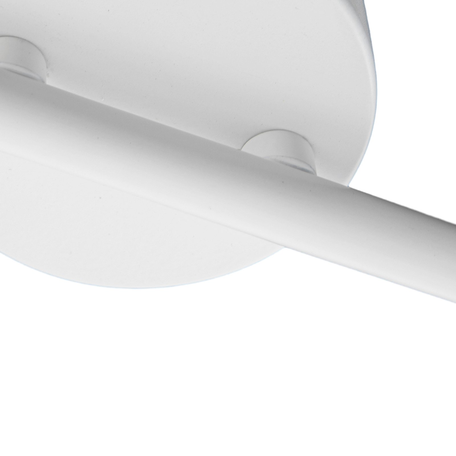 Lampa sufitowa Lindby Jyla, 2-punktowa, biała matowa