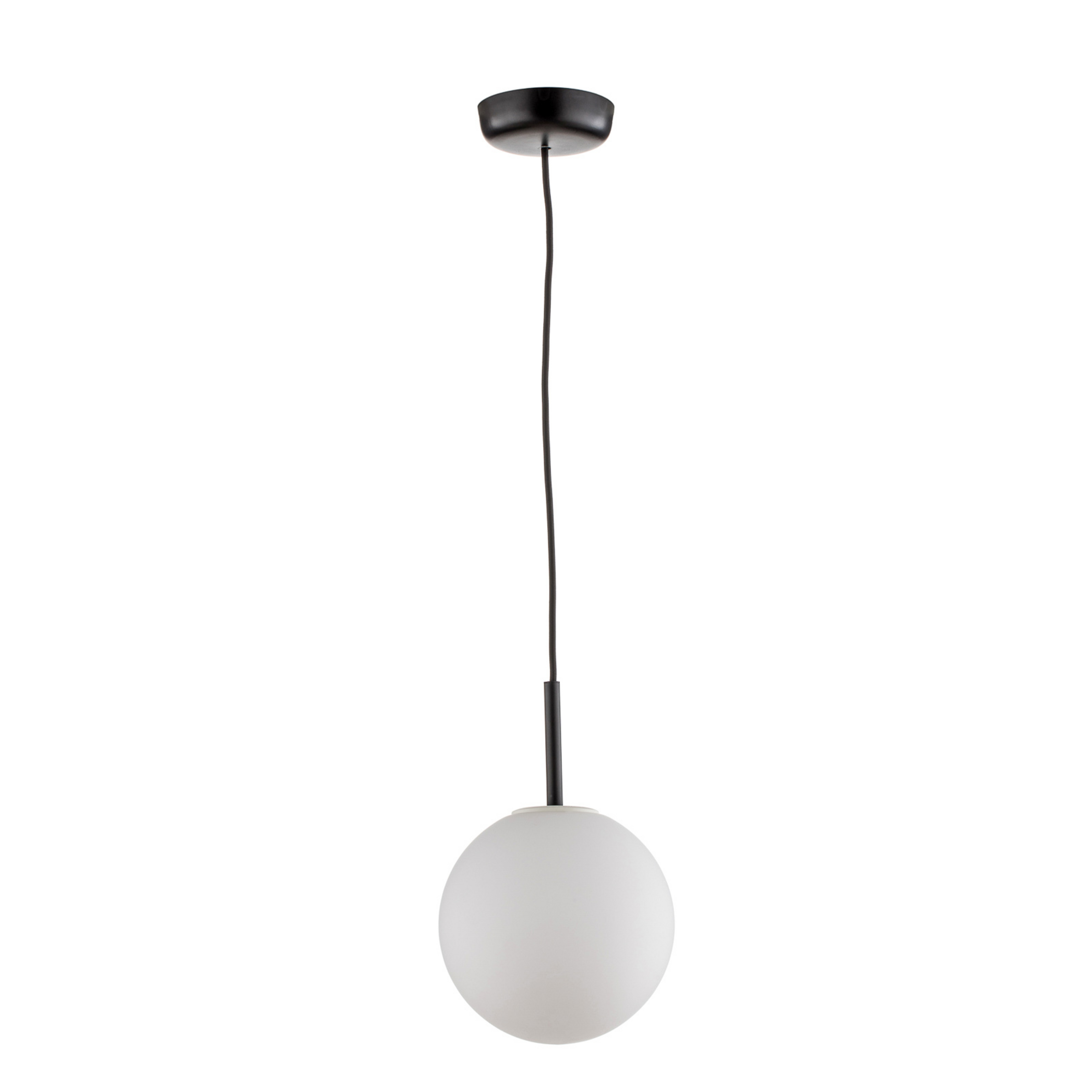 TR Bulb hanglamp zwart/mat opaal - Audo Copenhagen