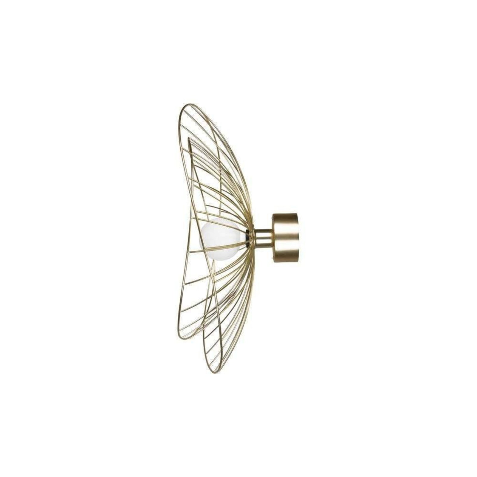 Ray 60 Wall/Ceiling Lamp Brass - Globen Lighting