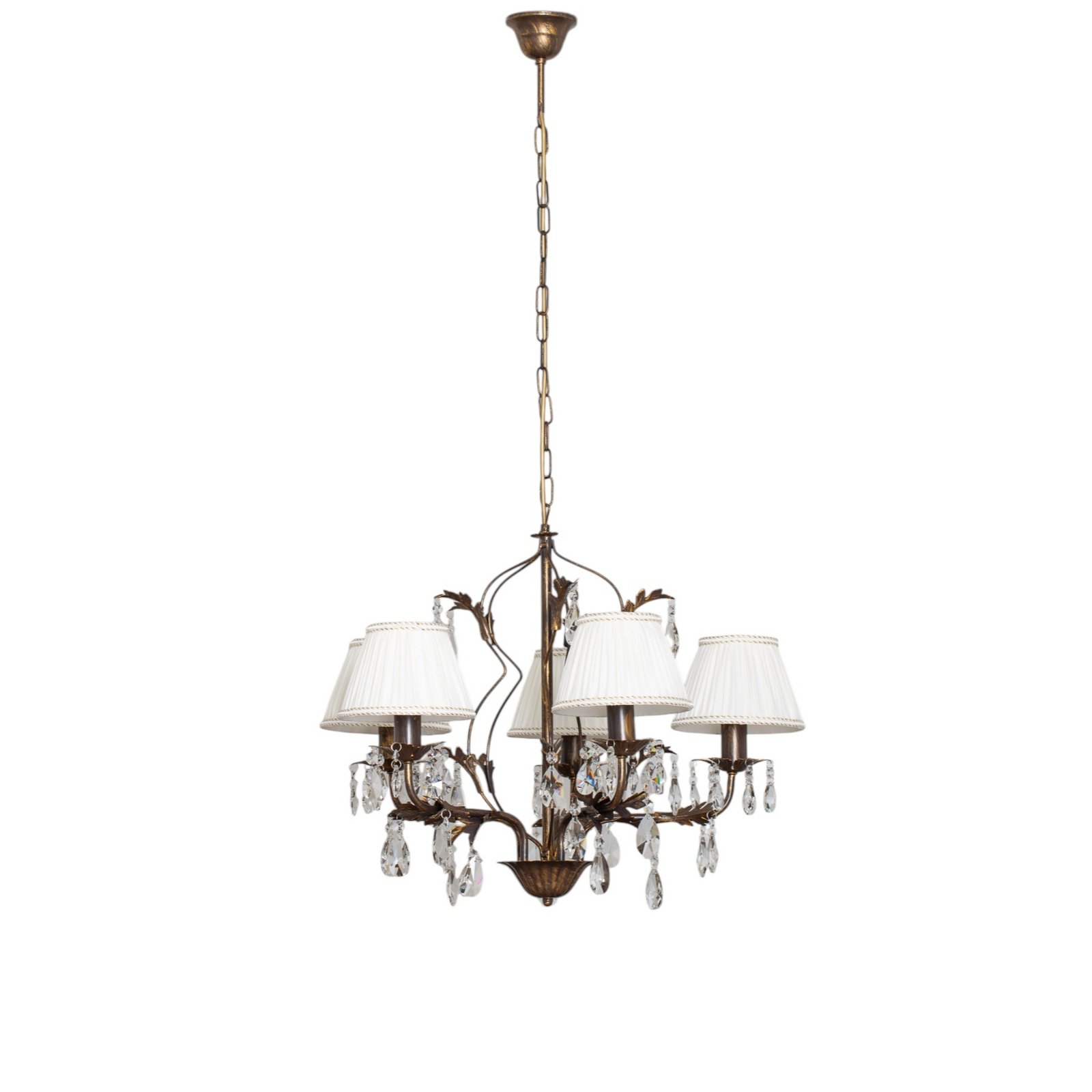 Kroonluchter Karen 5-lamps brons