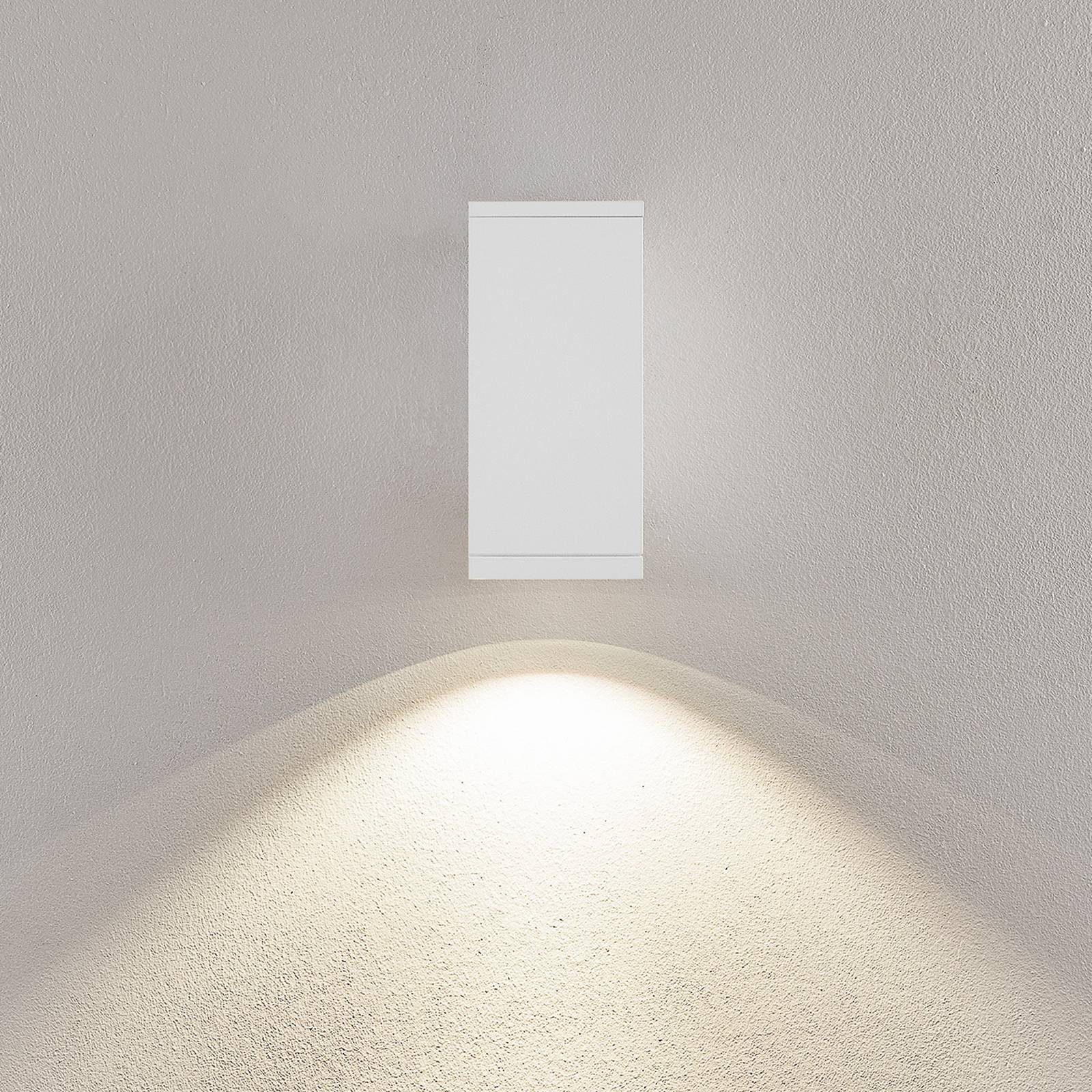 LED-Außenwandlampe ShoreLine Pro Square, weiß, 830/840 günstig online kaufen