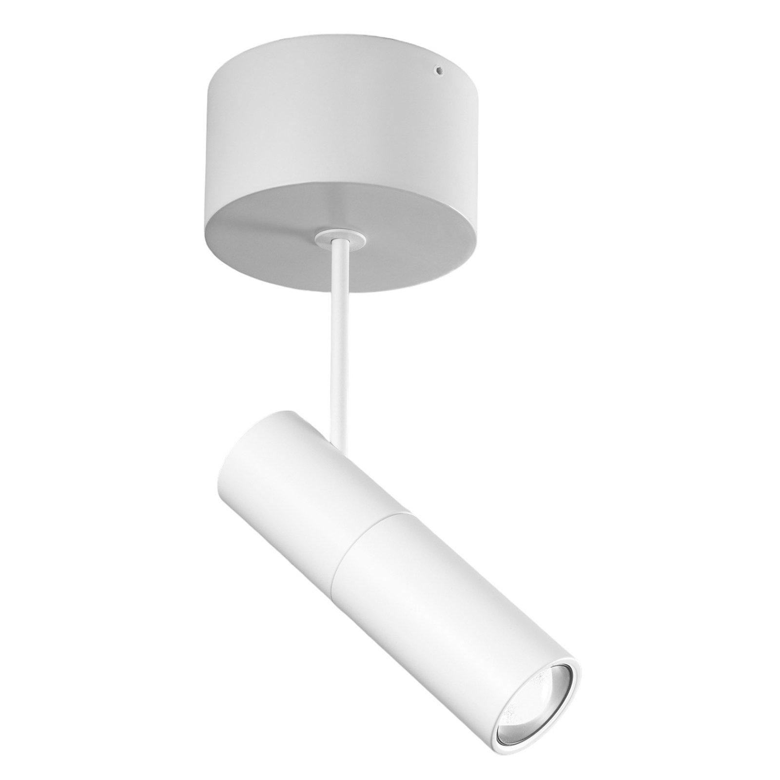 LED spot Zooom XL met opbouwbehuizing, wit