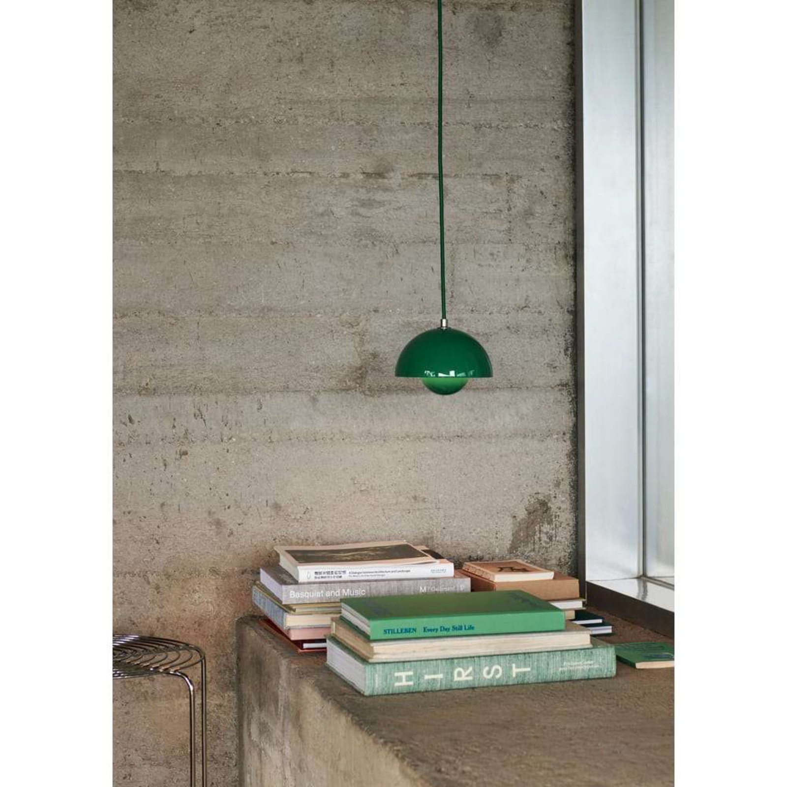 Flowerpot VP10 Candeeiro Suspenso Matt Light Grey - &Tradition