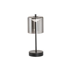LED ladattava pöytävalaisin Riva musta/savu korkeus 34cm