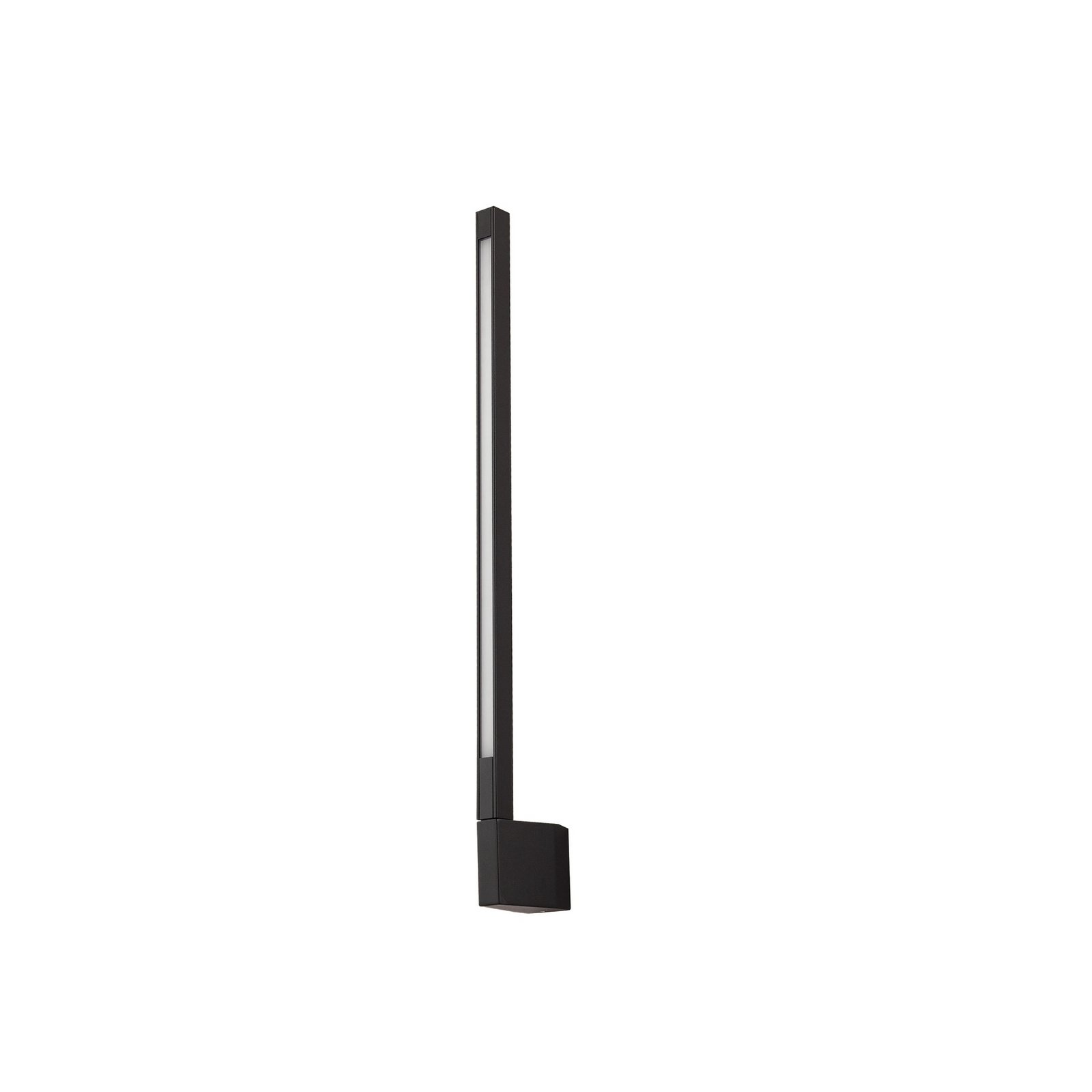 Neano Kinkiet zewnętrzny LED wysokość 60 cm czarny IP54 metal - Lindby