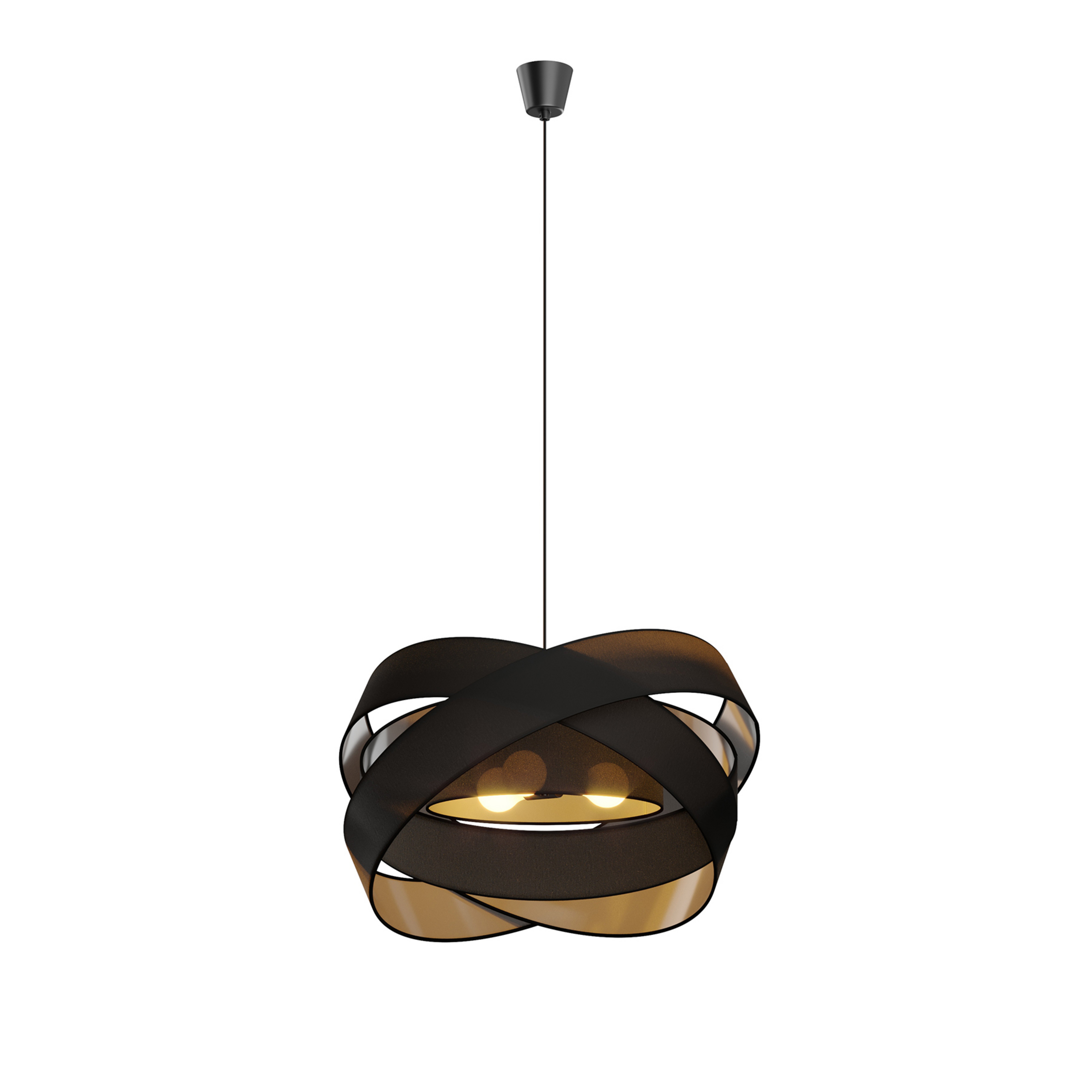Simaria Pendelleuchte Black - Lindby
