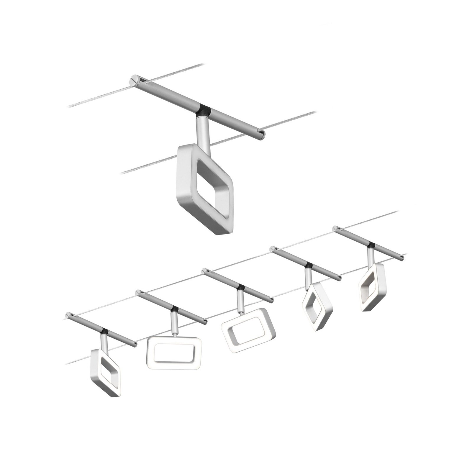 Paulmann Frame LED cable lighting system 5-bulb