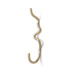 ferm LIVING Gancio Curvature, altezza 19,7 cm, opaco, ottone