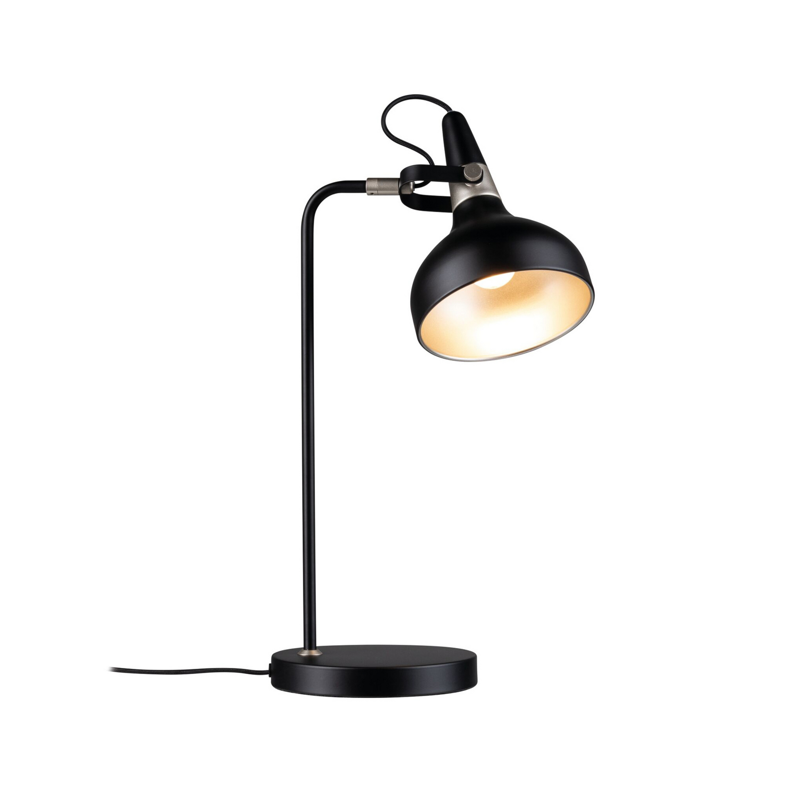 Paulmann Juna STYLE table lamp, black, height 51 cm, metal Paulmann Juna STYLE table lamp, black, height 51 cm, metal
