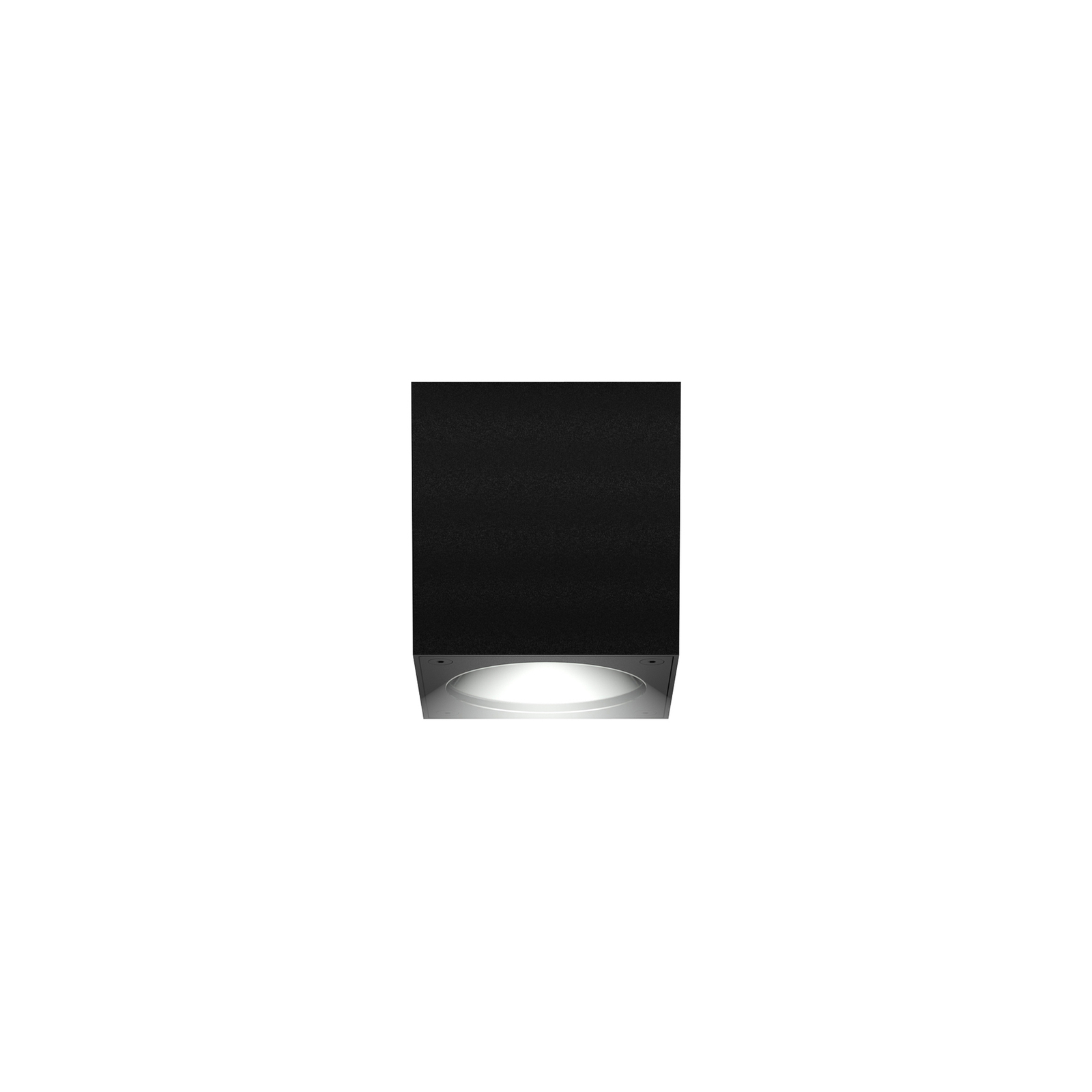 RZB HB 111 LED udendørs loftlampe, kantet, 830 19°