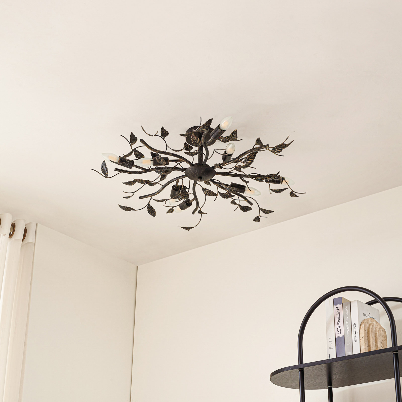 Yos 8 Loftlampe Black-Gold - Lindby