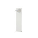 Lucande LED-Wegeleuchte Silvan, weiß, 65 cm, Sensor, IP54