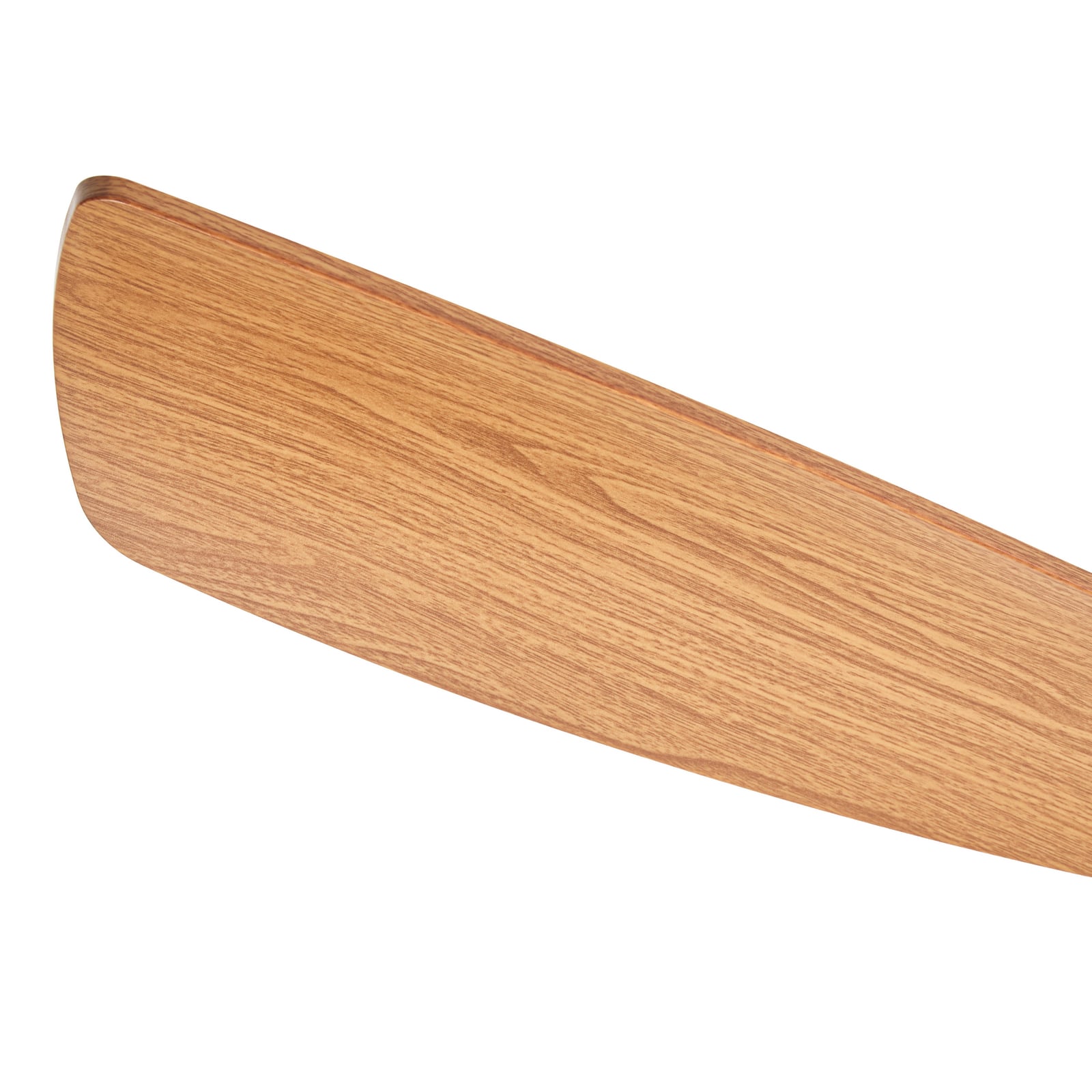 Lucande Smart LED-Deckenventilator Moneno, weiß/holz, Tuya