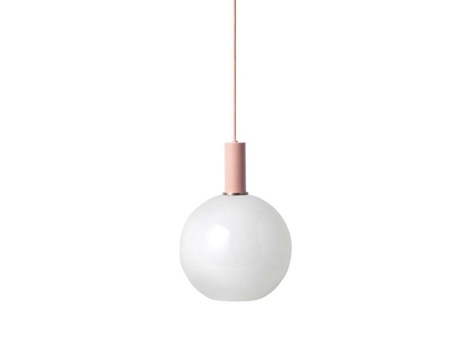Collect Pendel Opal Sphere Low Rose - Ferm Living