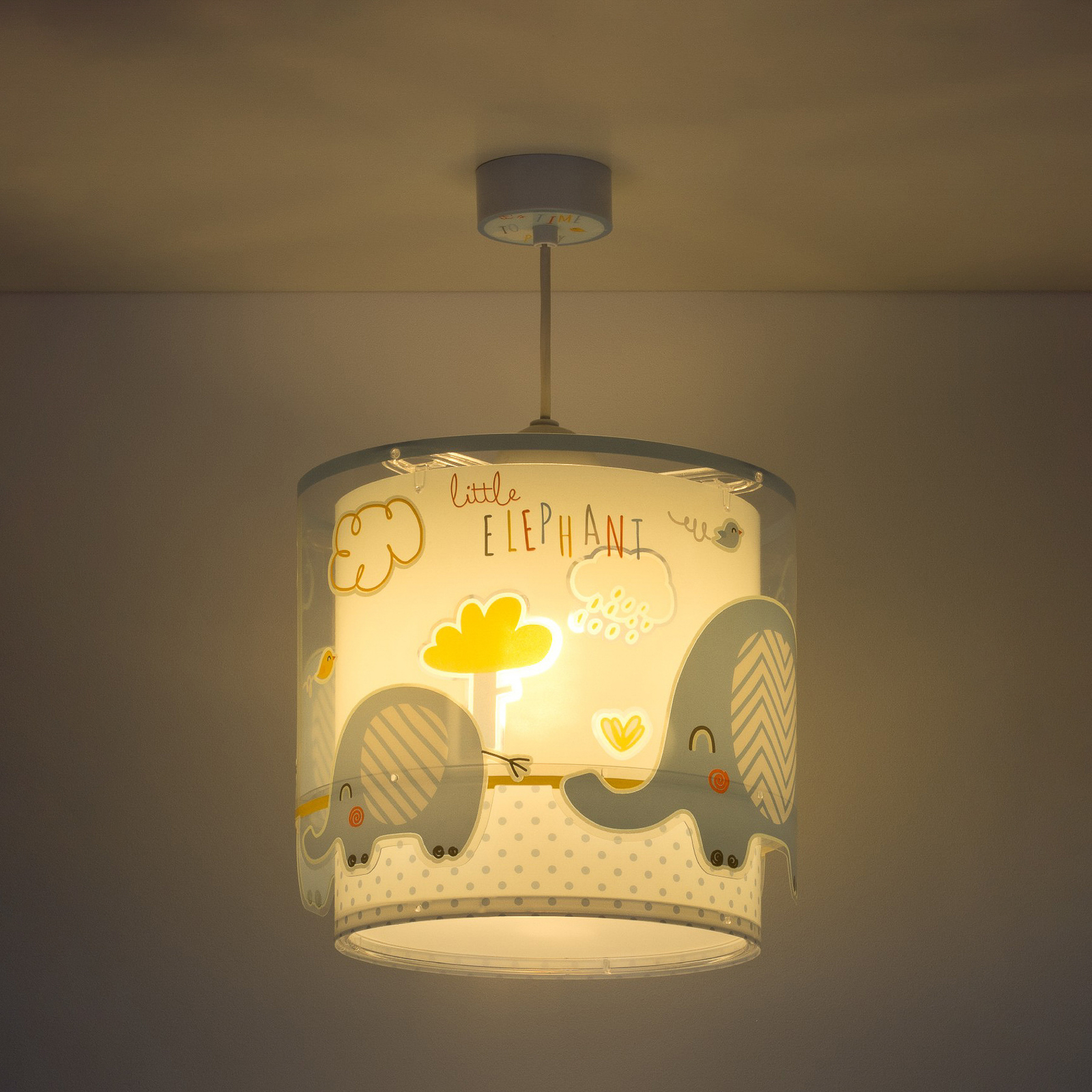 Suspension pour enfant Little Elephant, à 1 lampe