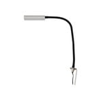 Flexola Square LED Wandleuchte Nickel - Lindby