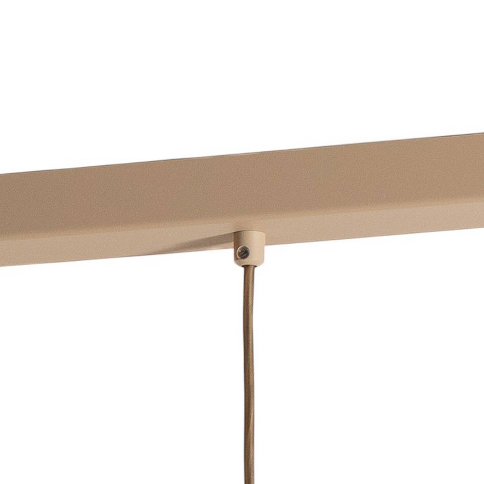 Lampa wisząca Sven, 4-punktowa, beżowy, stalowy