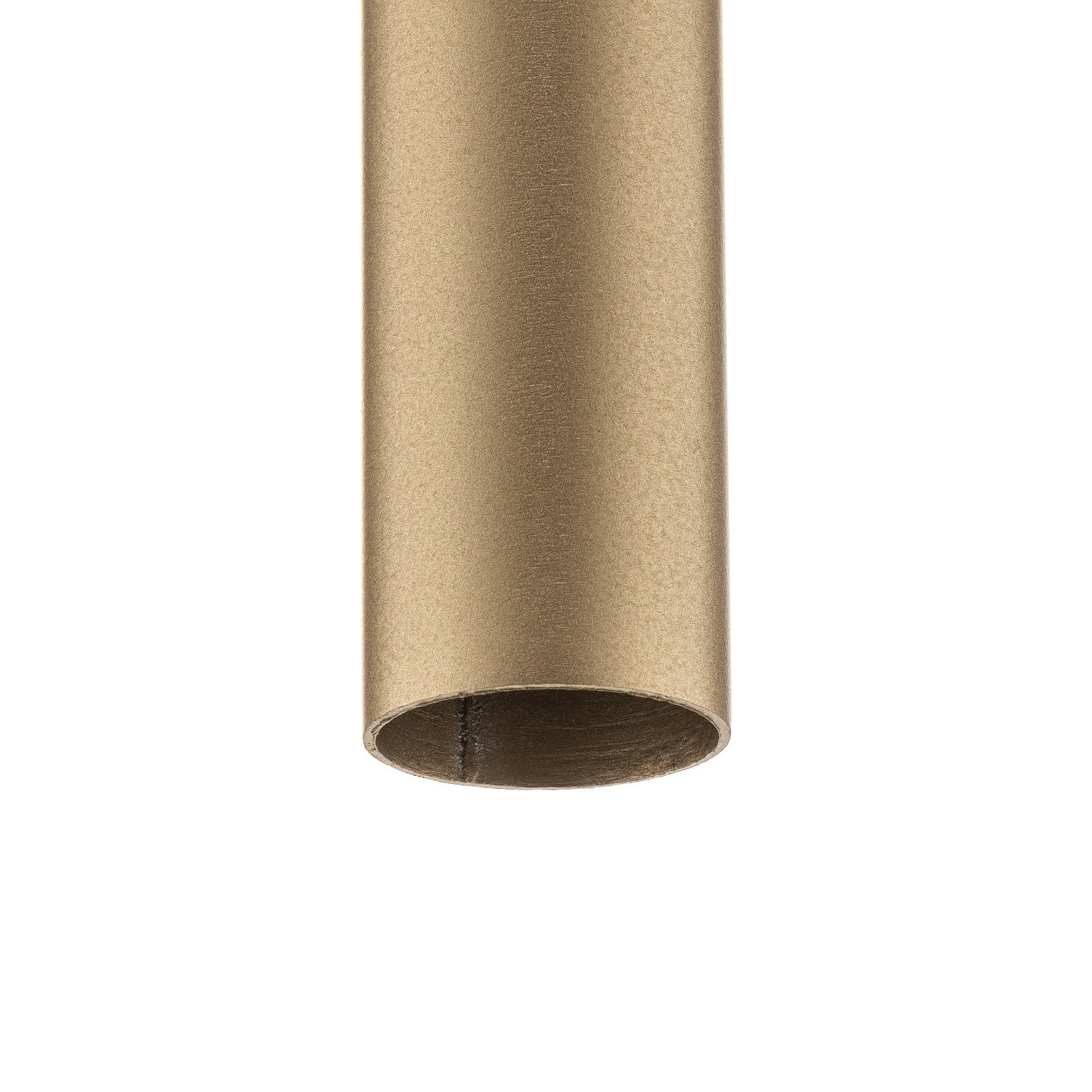 SIGMA Lampă suspendată Sopel 1 dreaptă auriu mat - Camera de zi / sufragerie - Modern - Metal