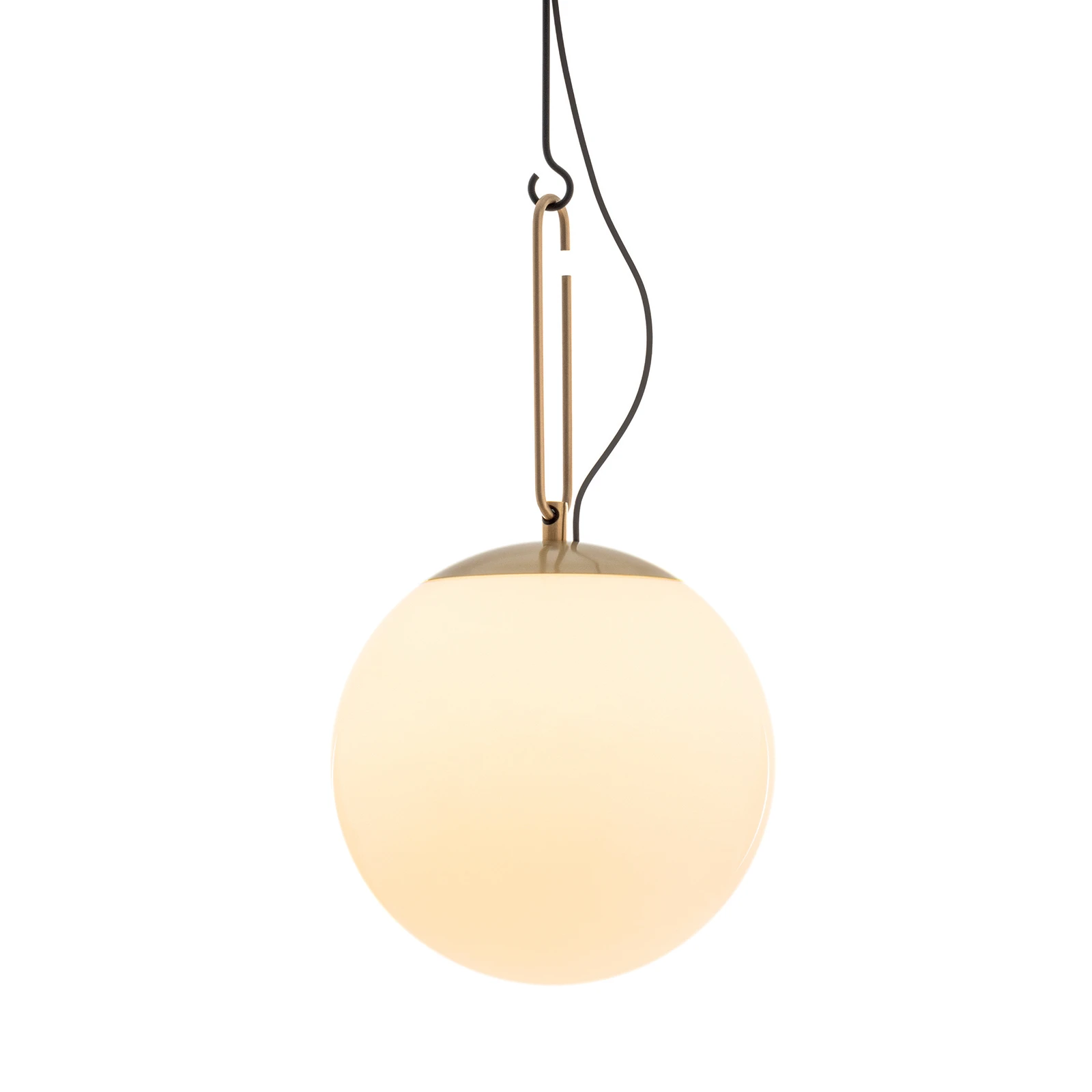 Artemide nh Glas-Hängelampe, Ø 35 cm