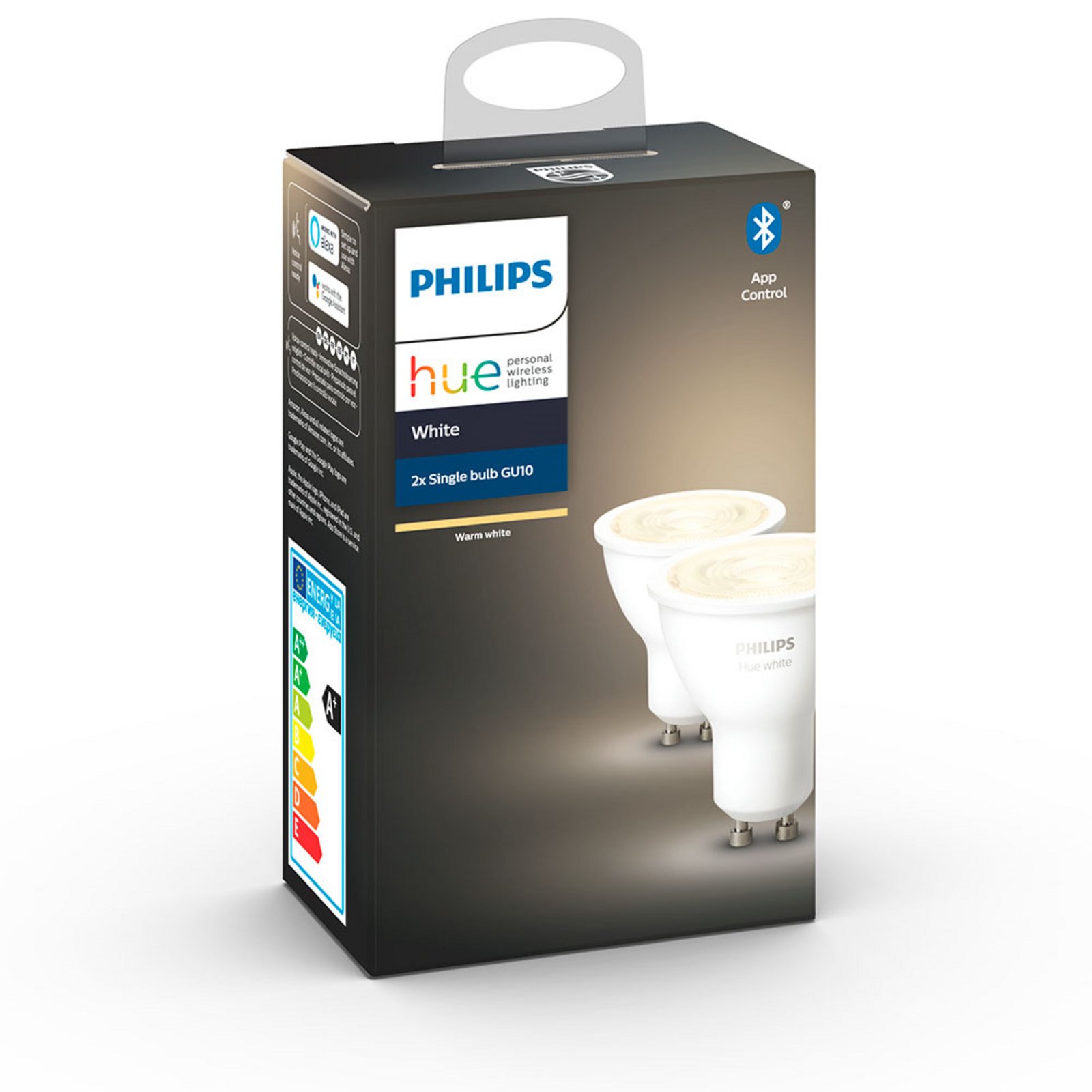 Philips Hue White 6W Bluetooth GU10 Bec 2 pcs. - Philips Hue