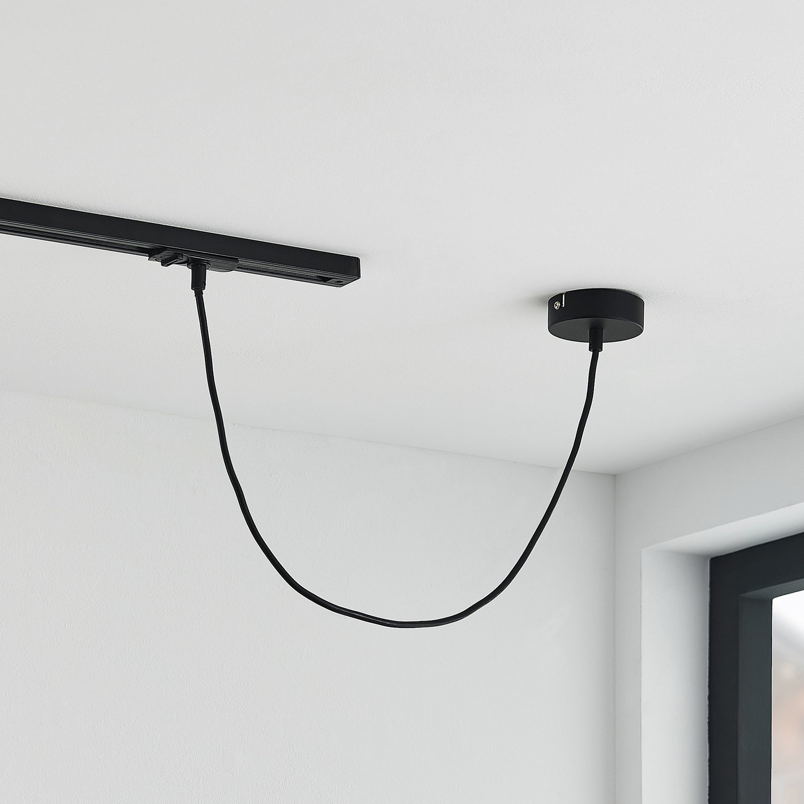 Linaro Track Connecteur d'alimentation Noir - Lindby