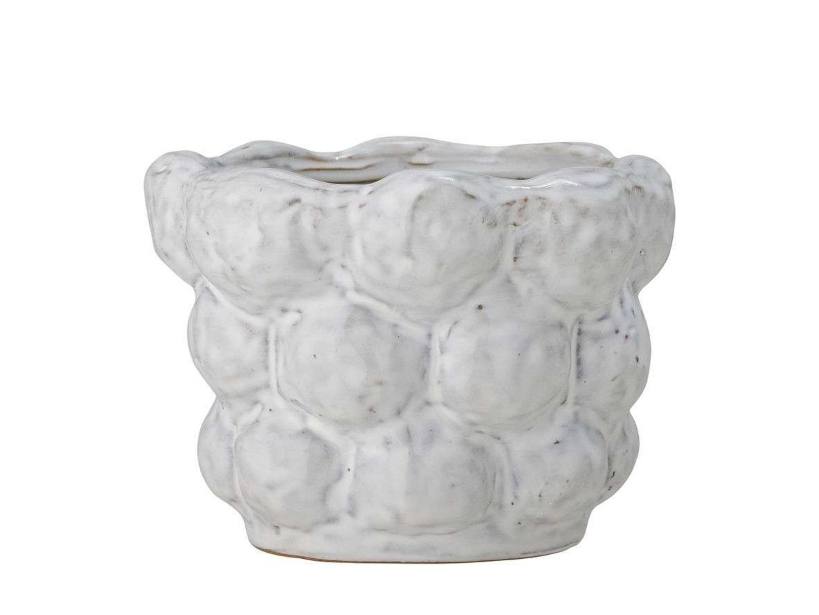 Dieter Flowerpot White - Bloomingville