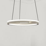 EGLO LED hanglamp MEZZOMONTE, beige, Ø 48 cm, CCT