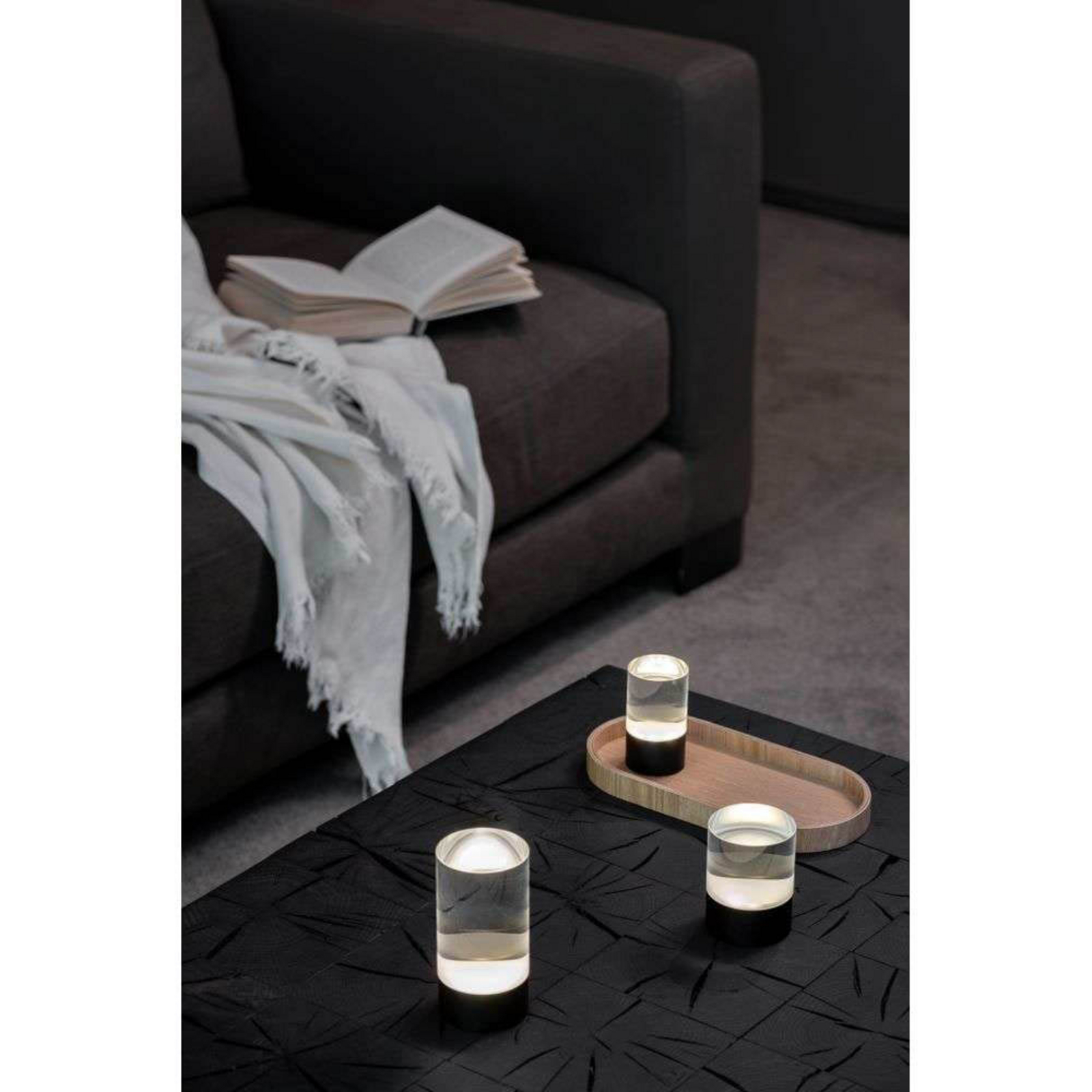 Glow Rod Portable Table Lamp 4,5x8 cm Clear - Uyuni Lighting
