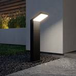 Graphite grey LED path lamp Yolena, 60 cm