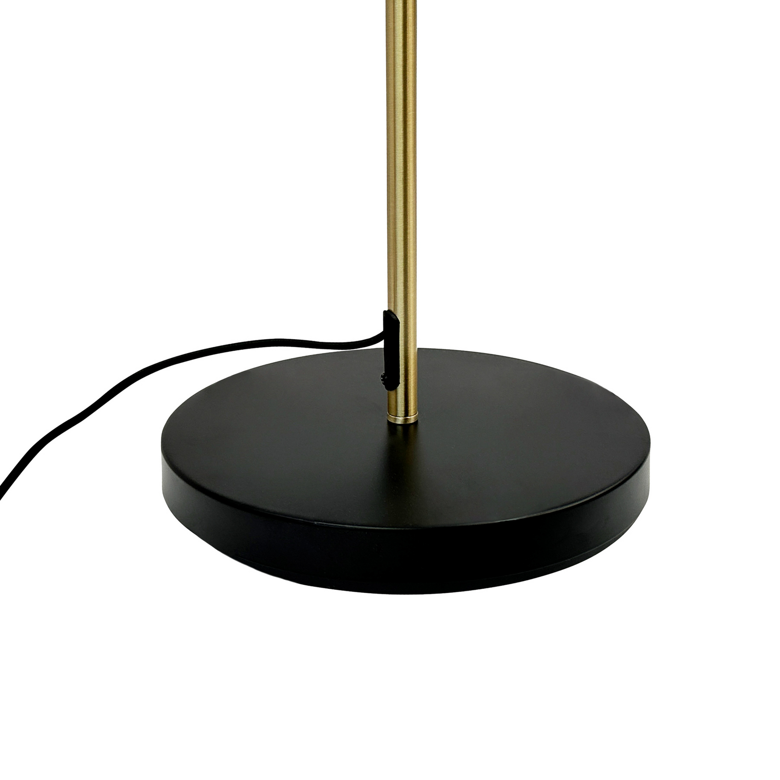 Ocean golvlampa, svart/mässing, 2 lampor - Dyberg Larsen