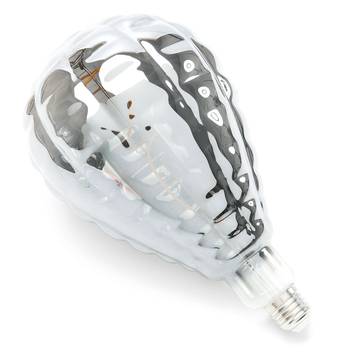 KARE lampadina LED E27 3,4 W 2.200 K Riffle Ball