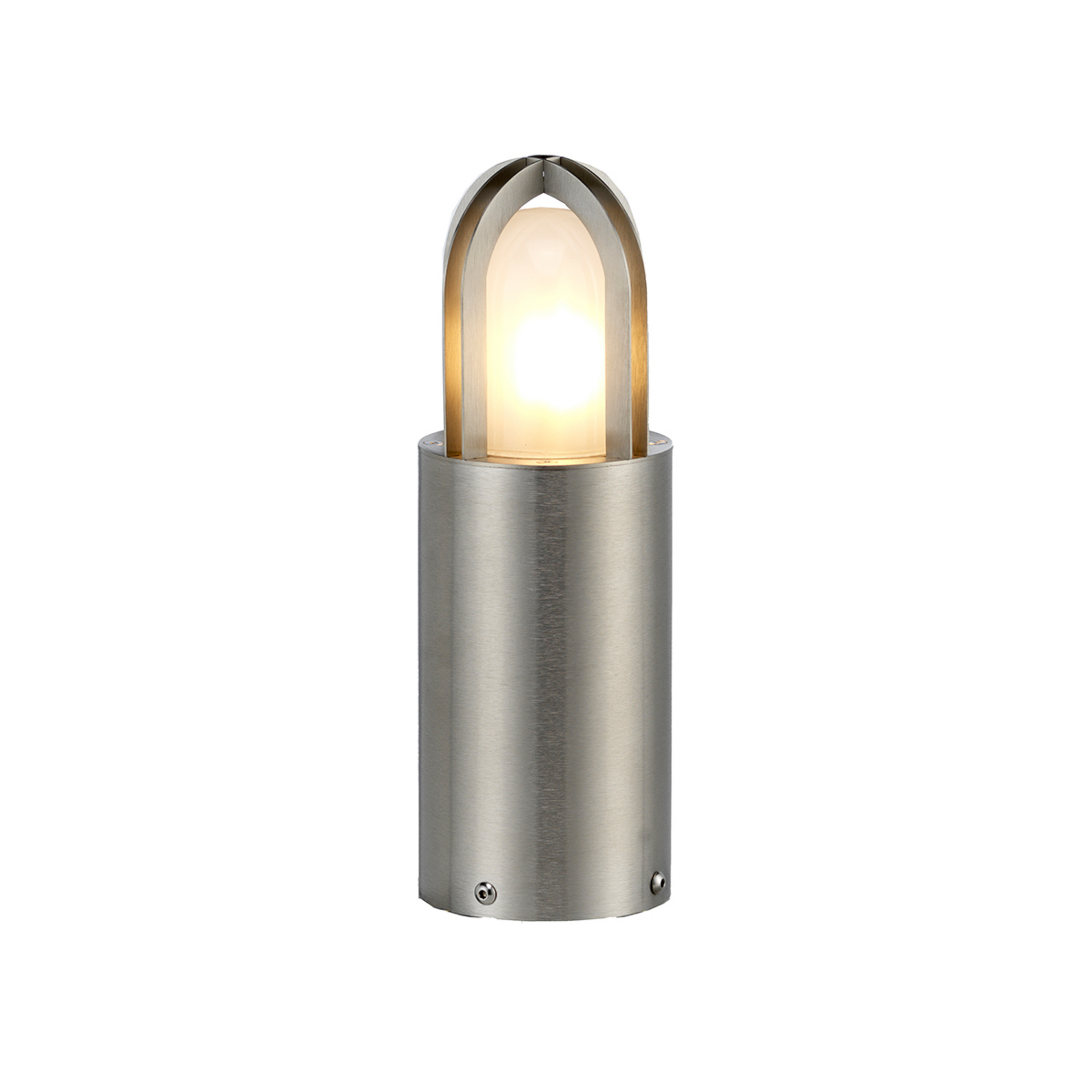 Luminaire pour socle Paignton acier inox argenté